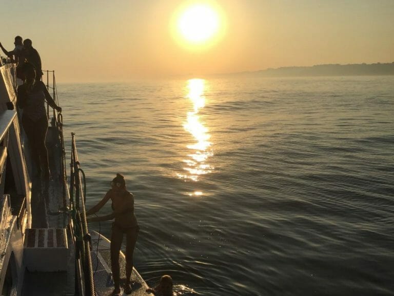 sunset cruise on yacht Algarve