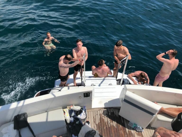 Stag party cruise Algarve